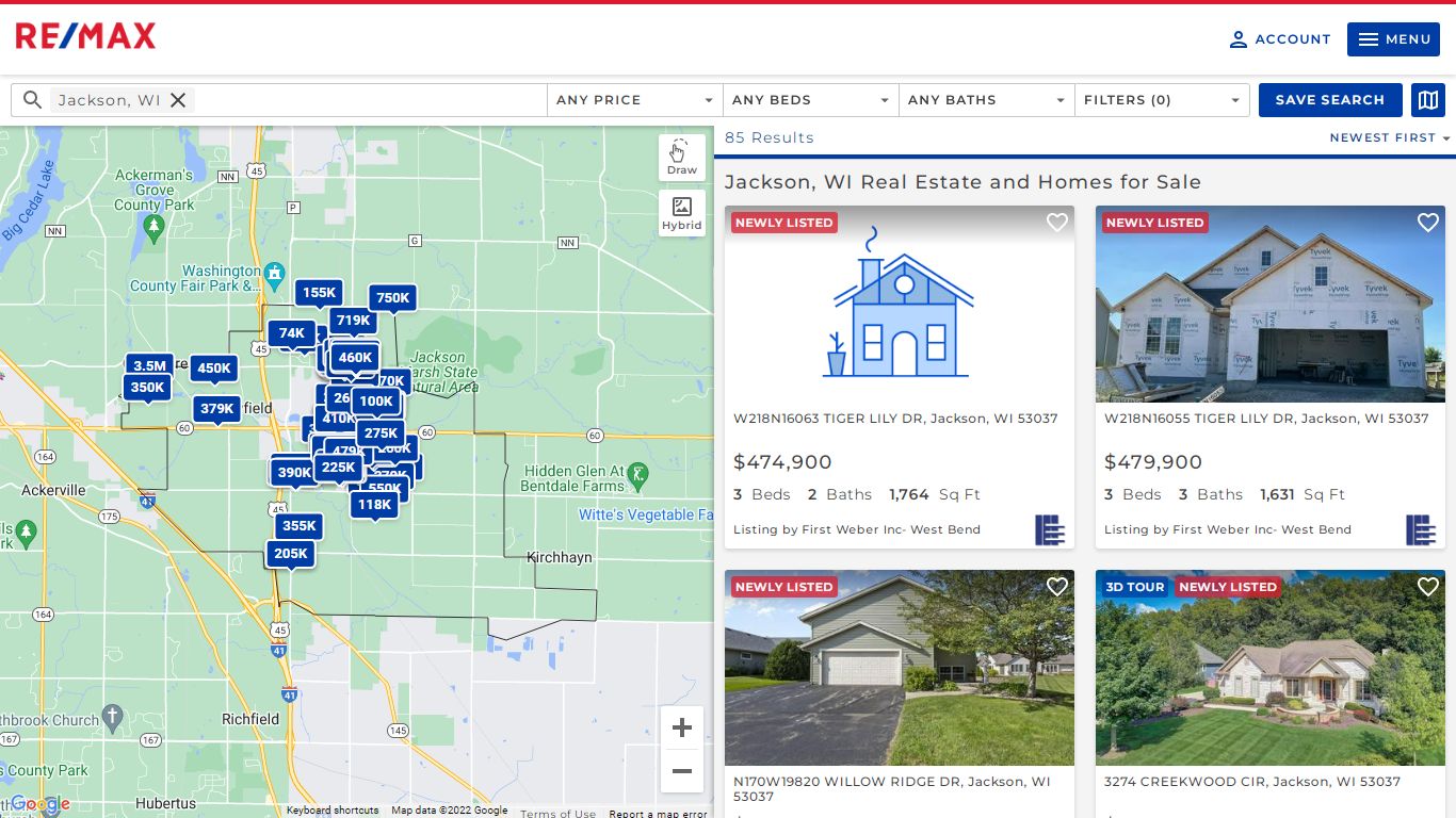 Jackson, WI Real Estate & Homes for Sale | RE/MAX